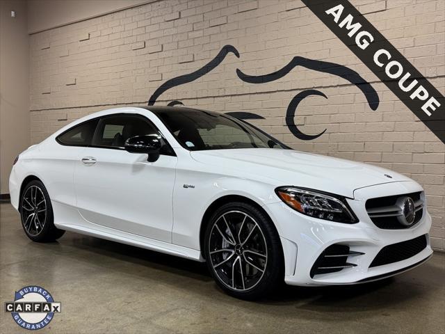 used 2019 Mercedes-Benz AMG C 43 car, priced at $39,950