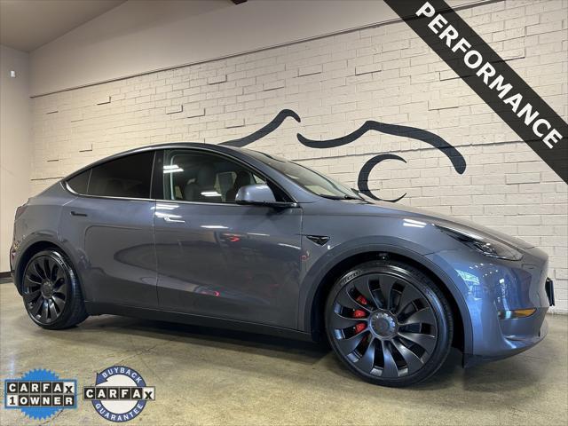 used 2022 Tesla Model Y car, priced at $33,950