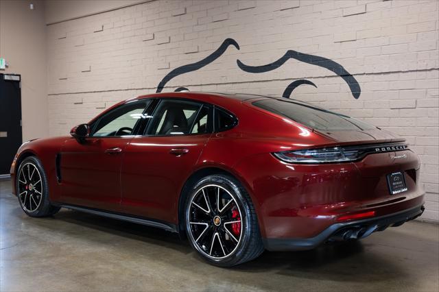 used 2021 Porsche Panamera car, priced at $77,476