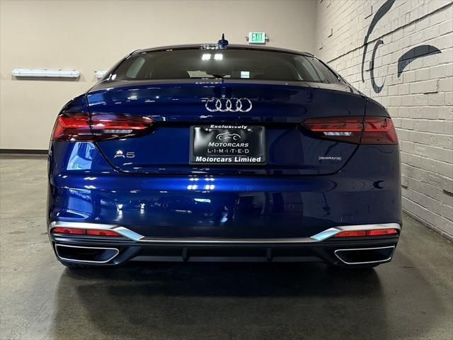 used 2020 Audi A5 car, priced at $28,429