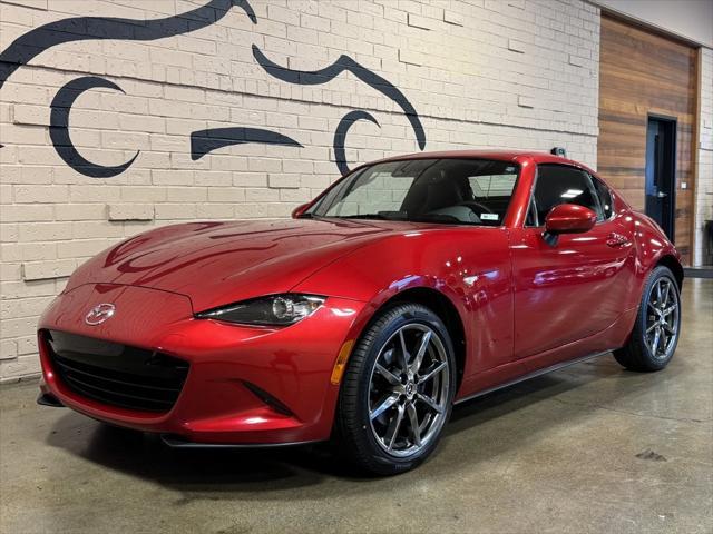 used 2017 Mazda MX-5 Miata RF car, priced at $22,152