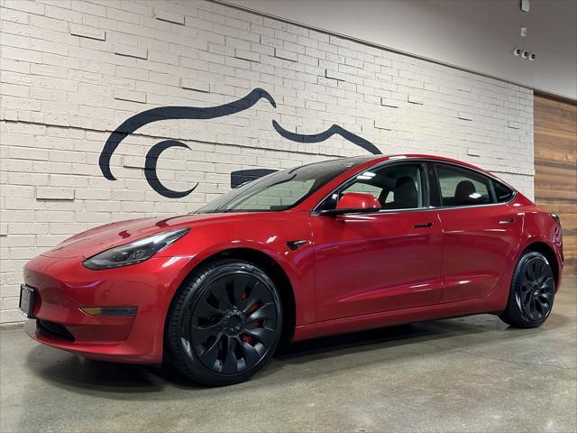 used 2023 Tesla Model 3 car, priced at $27,786