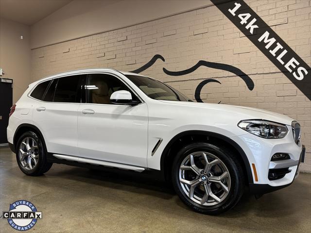 used 2021 BMW X3 car, priced at $33,950