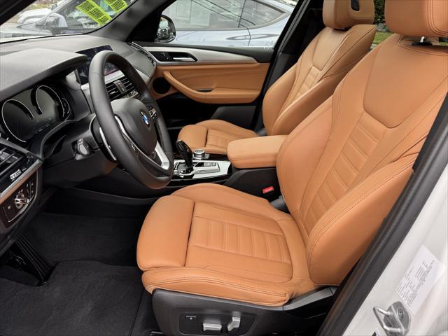 used 2021 BMW X3 car, priced at $33,950