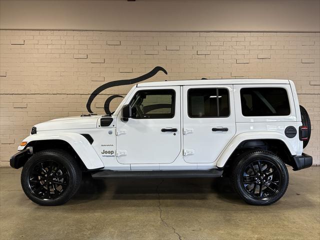 used 2021 Jeep Wrangler Unlimited 4xe car, priced at $33,734