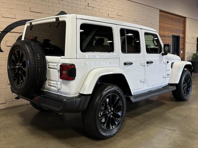 used 2021 Jeep Wrangler Unlimited 4xe car, priced at $33,734