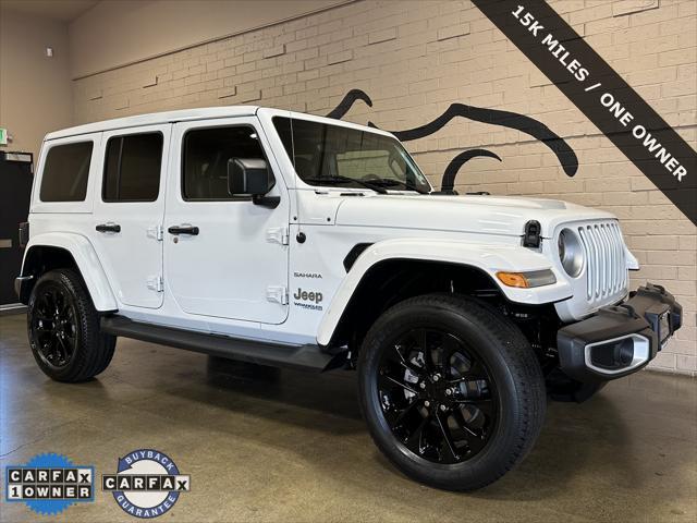 used 2021 Jeep Wrangler Unlimited 4xe car, priced at $34,950