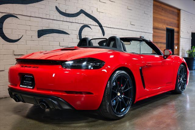 used 2021 Porsche 718 Boxster car, priced at $89,950