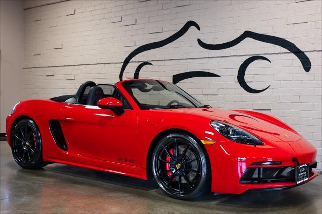 used 2021 Porsche 718 Boxster car, priced at $89,950