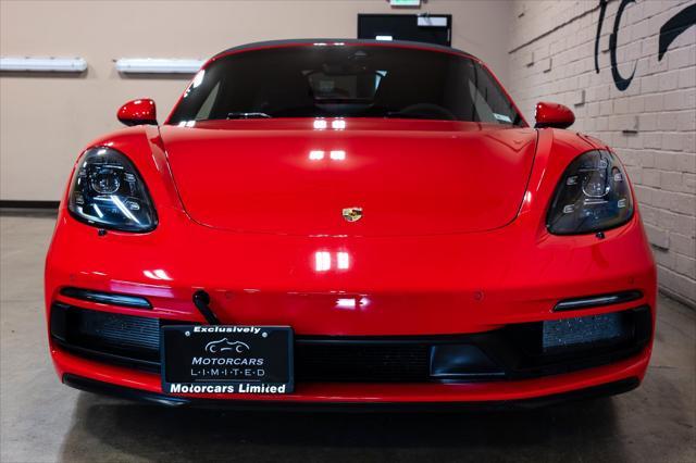 used 2021 Porsche 718 Boxster car, priced at $89,950