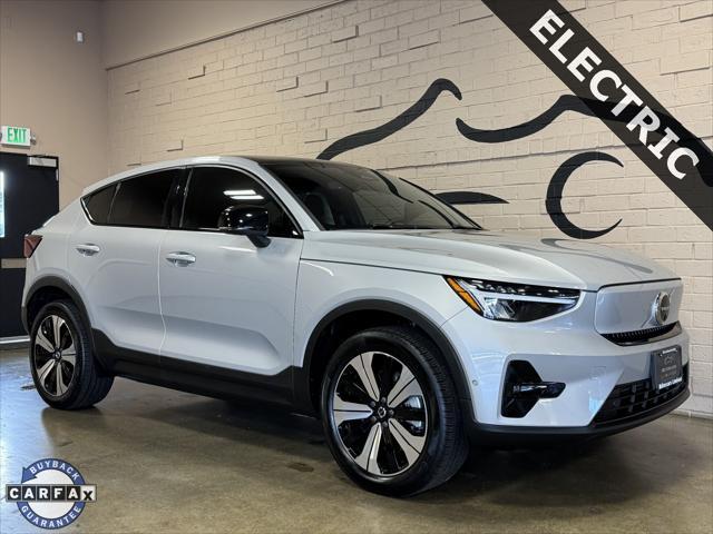 used 2023 Volvo C40 Recharge Pure Electric car, priced at $33,950