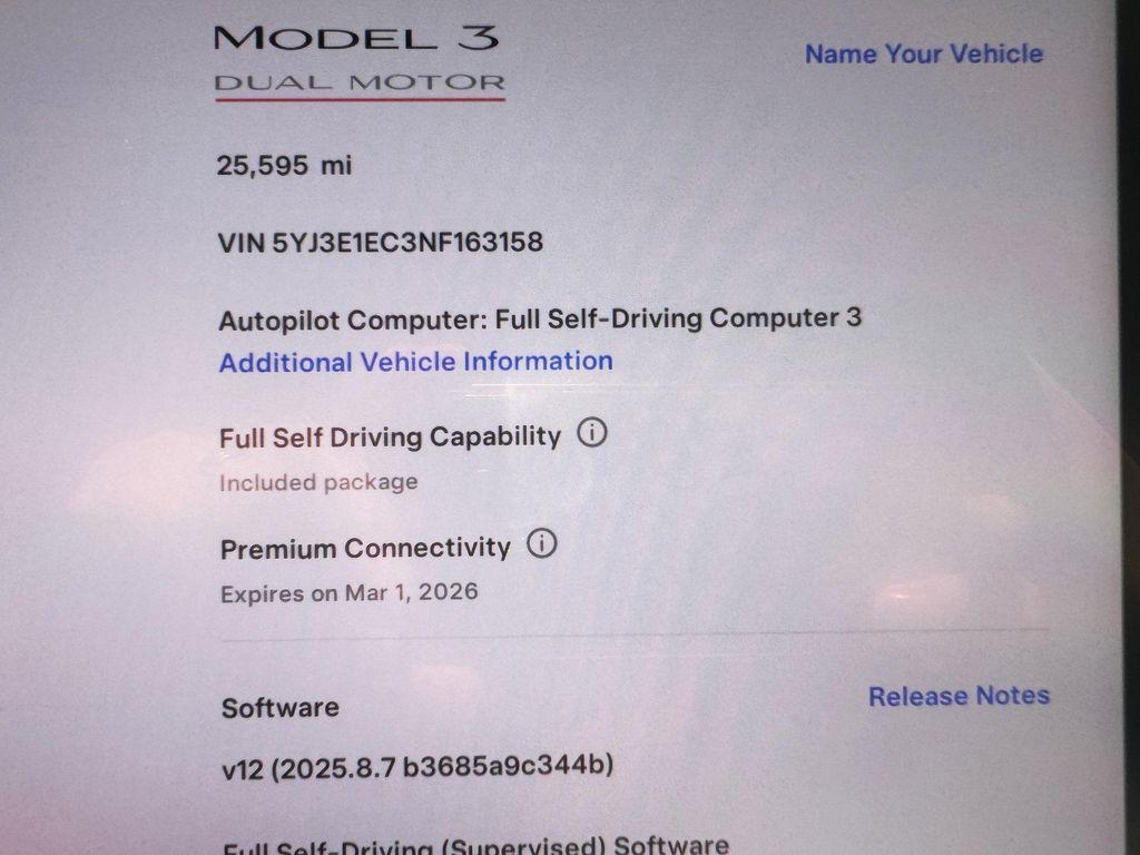 used 2022 Tesla Model 3 car, priced at $34,230