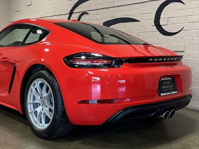 used 2022 Porsche 718 Cayman car, priced at $63,705