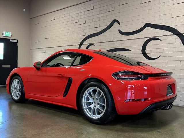 used 2022 Porsche 718 Cayman car, priced at $63,705