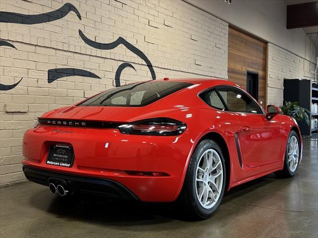 used 2022 Porsche 718 Cayman car, priced at $63,705