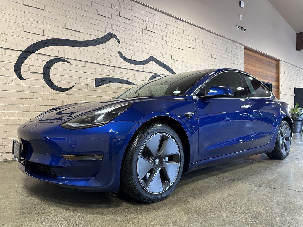 used 2021 Tesla Model 3 car, priced at $27,999