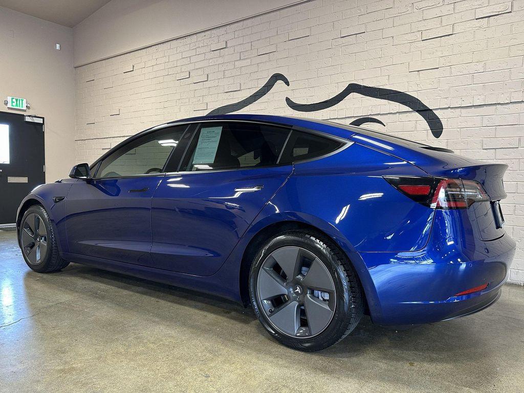 used 2021 Tesla Model 3 car, priced at $27,999