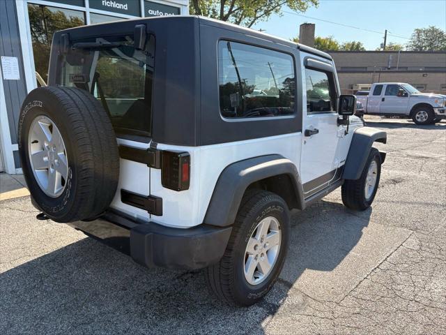 used 2015 Jeep Wrangler car, priced at $14,999