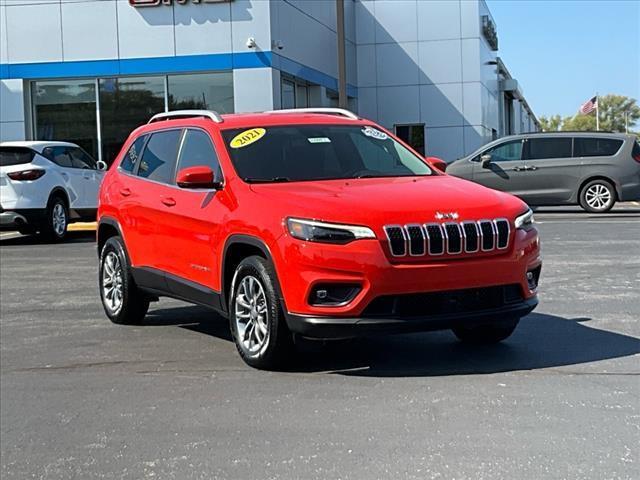 used 2021 Jeep Cherokee car, priced at $19,993