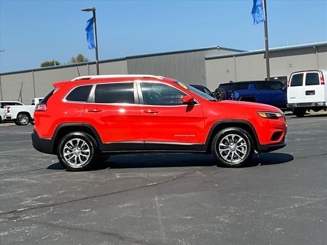 used 2021 Jeep Cherokee car, priced at $18,996