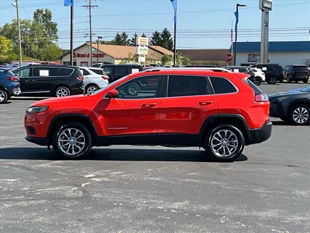 used 2021 Jeep Cherokee car, priced at $18,996