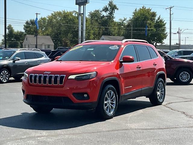 used 2021 Jeep Cherokee car, priced at $18,996