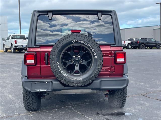 used 2021 Jeep Wrangler car, priced at $28,998
