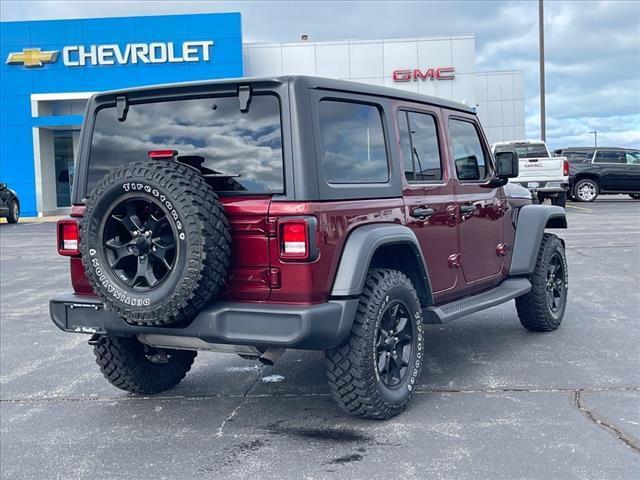 used 2021 Jeep Wrangler car, priced at $28,998