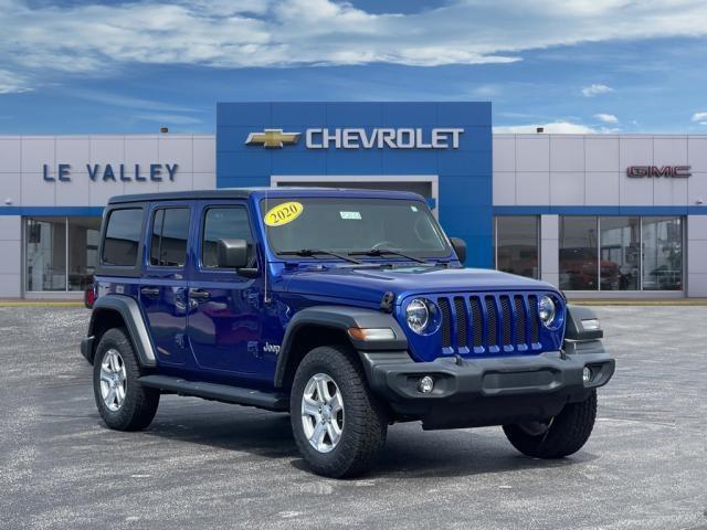 used 2020 Jeep Wrangler Unlimited car, priced at $31,543