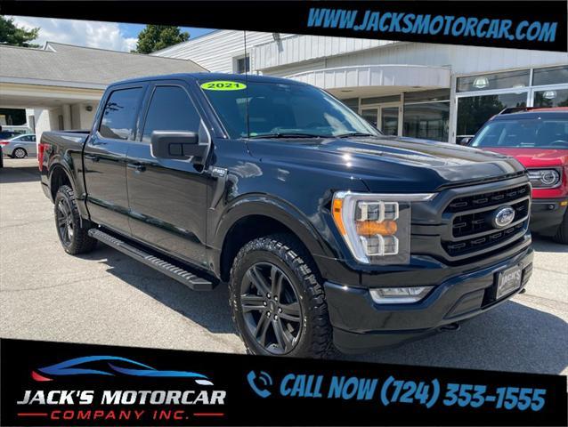 used 2021 Ford F-150 car, priced at $45,900