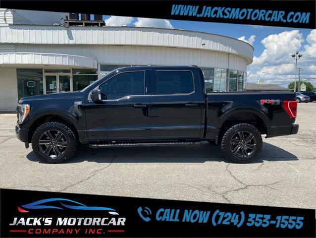 used 2021 Ford F-150 car, priced at $45,900