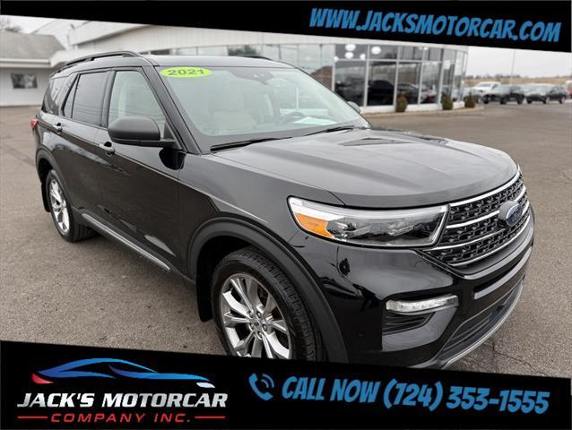 used 2021 Ford Explorer car, priced at $26,900