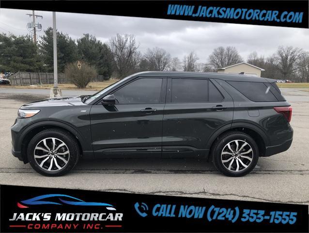 used 2022 Ford Explorer car, priced at $36,900