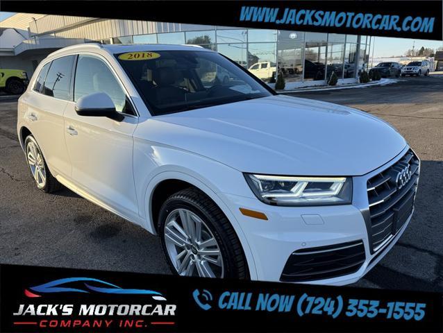 used 2018 Audi Q5 car, priced at $24,500