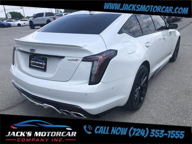 used 2023 Cadillac CT5-V car, priced at $60,900