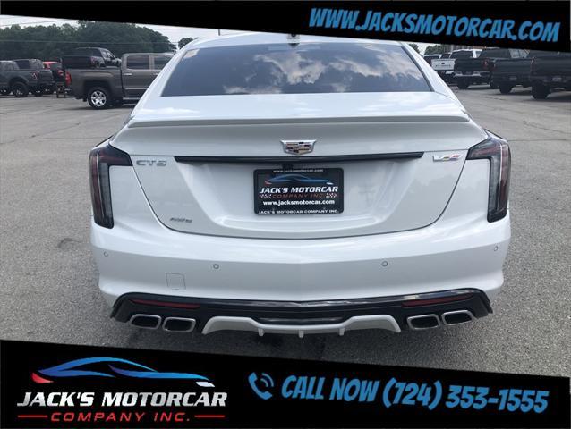 used 2023 Cadillac CT5-V car, priced at $52,900