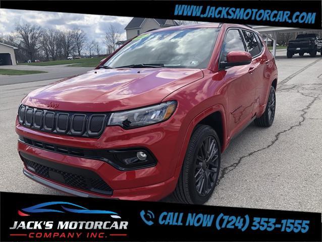 used 2022 Jeep Compass car, priced at $28,900