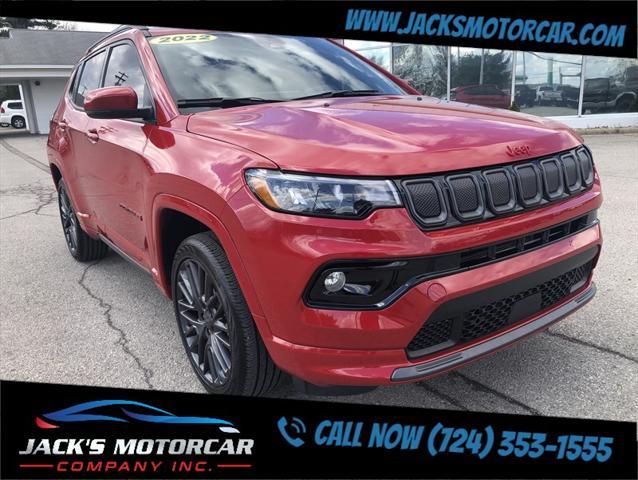 used 2022 Jeep Compass car, priced at $28,900