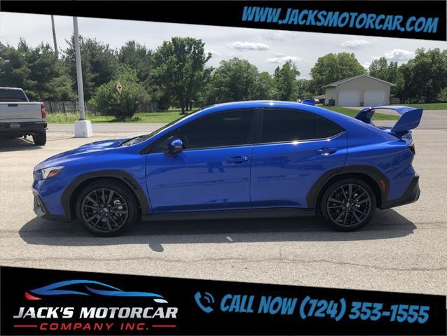 used 2022 Subaru WRX car, priced at $35,900