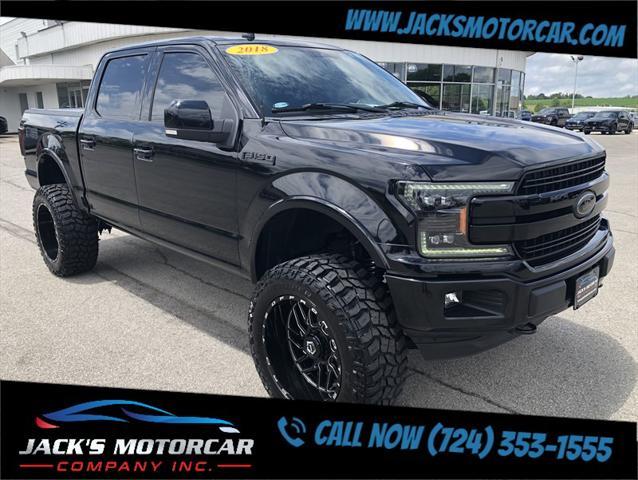 used 2018 Ford F-150 car, priced at $47,900