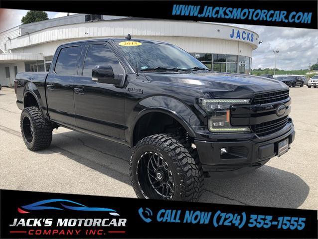 used 2018 Ford F-150 car, priced at $47,900