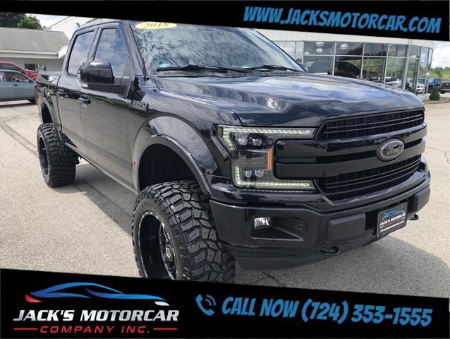 used 2018 Ford F-150 car, priced at $47,900