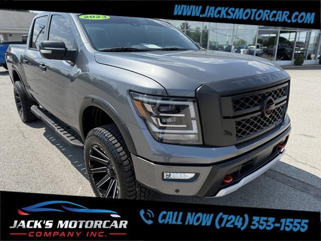 used 2023 Nissan Titan car, priced at $42,900