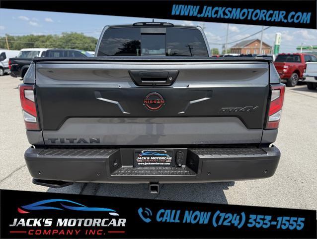 used 2023 Nissan Titan car, priced at $42,900