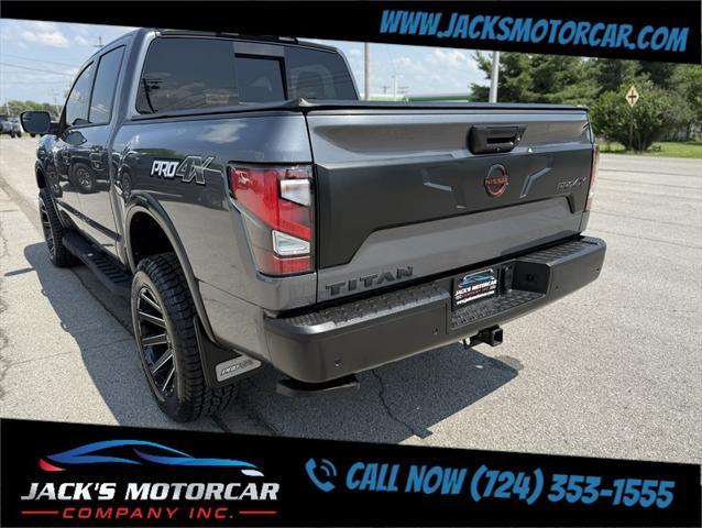 used 2023 Nissan Titan car, priced at $42,900