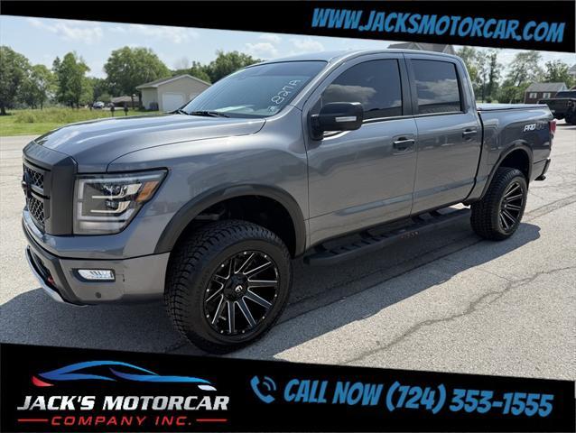 used 2023 Nissan Titan car, priced at $42,900