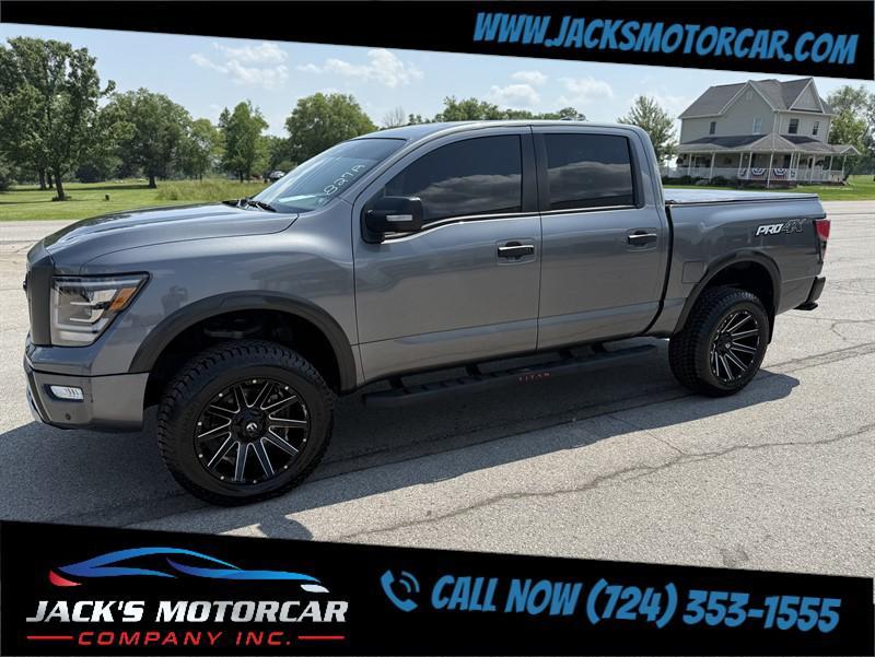 used 2023 Nissan Titan car, priced at $40,500