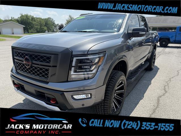 used 2023 Nissan Titan car, priced at $42,900