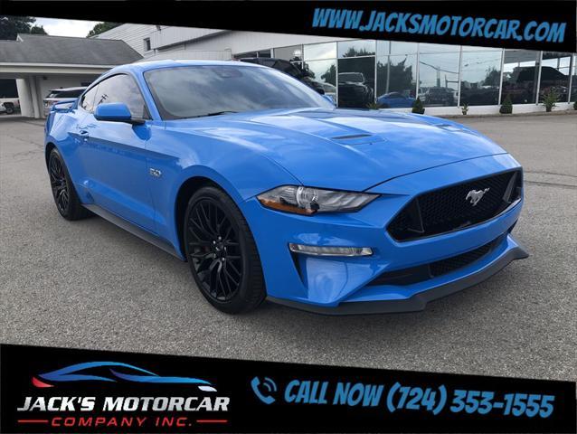 used 2022 Ford Mustang car, priced at $43,900