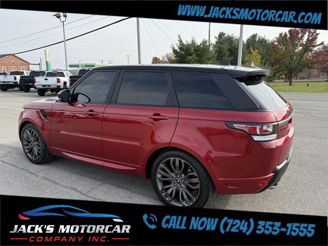 used 2017 Land Rover Range Rover Sport car, priced at $29,900